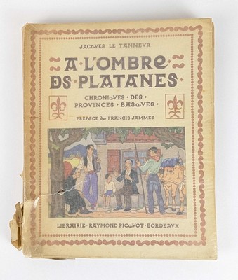 Jacques LE TANNEUR, A l'ombre des platanes,...